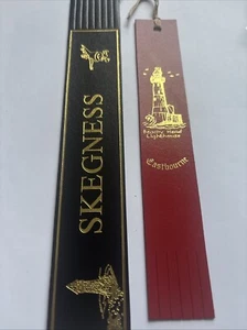 Two Bookmarks. Skegness And Beach Head Lighthouse Eastbourne - Imagen 1 de 2