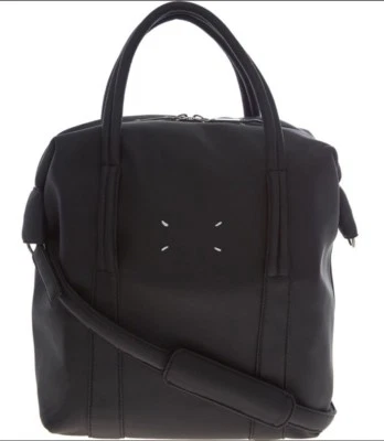 MAISON MARTIN MARIELA резиновый чувствовать сумка с короткими ручками - черный - Изображение 1 из 2