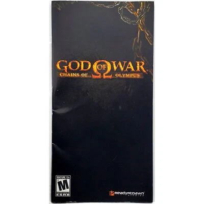 (Manual Only) God Of War Chains Of Olympus - Sony Playstation Portable PSP - Image 1 of 3