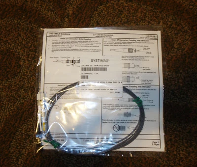 NEW SYSTIMAX FPC Optispeed LC-MTRJ 1.6MM Duplex Riser 6 FT  - Image 1 of 3