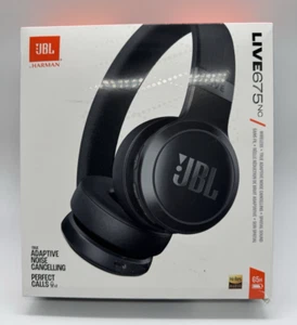 JBL Live 675NC Wireless On-Ear Headphones with Adaptive Noise Cancelling - Picture 1 of 9