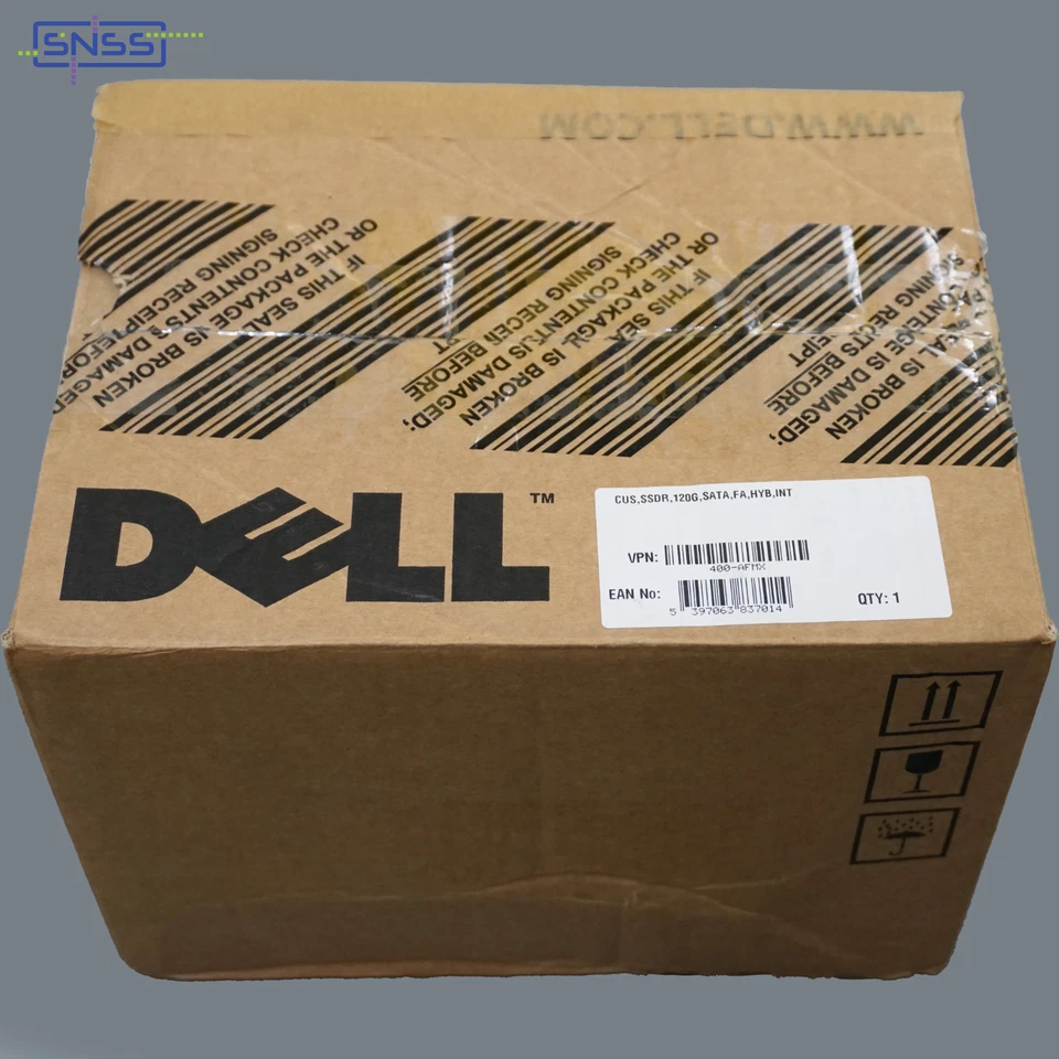 DELL 120GB 2.5" in 3.5" Caddy SATA III BOOT MLC Hot Plug SSD 400-AFMX EXVAT £82 - Image 1 of 4