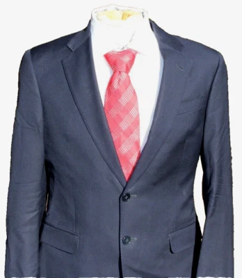 Armani Collezioni "G Line" Virgin Wool Blazer Size 40S Navy Blue  Made in Italy - Image 1 of 4