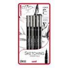  Uni-Ball Pin Sketching Essentials Artist Drawing Pen Set of 5
