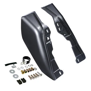 Mid-Frame Air Deflectors Fits For Harley Touring 2009-2023 Black Geometric Shape - Foto 1 di 6