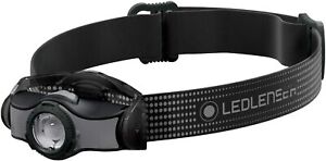 LED Lenser MH5 Outdoor Headlamp Torch Dog Walking Bicycle Light Black Grey