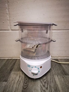 Morphy Richards Elektrischer Dampfgarer & Reiskocher - Weiß (48870) - Bild 1 von 13