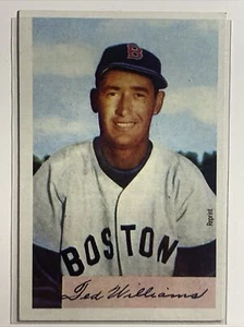 1989 Bowman Insert Ted Williams 1954 Reprint Baseball Card Boston Red Sox - Picture 1 of 2