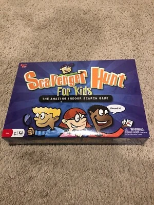 Scavenger Hunt for Kids Indoor Board Game by University Games NEW & Sealed - Image 1 of 4