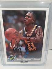 1992-93 Classic Best Ron "Popeye" Jones #50 Authentic Autographed Murray State