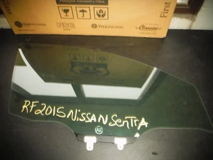 13 14 15 16 17 18 Nissan Sentra Passenger/Right Side window glass OEM D - Picture 1 of 3