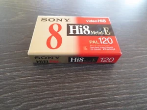Sony HI8 METAL ME 120 PAL VIDEO CASSETTE NEW SEALED - Photo 1/1