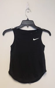 NIKE GIRLS YOUTH STUDIO TANK XS, BLACK *NEW - Picture 1 of 2