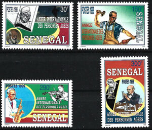 Senegal - Jahr der Senioren Satz postfrisch 1999 Mi. 1793-1796