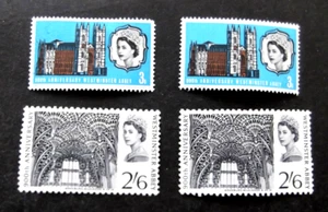 GB-1966-2 x Westminster Abbey Sets-MH Good gum - Picture 1 of 4