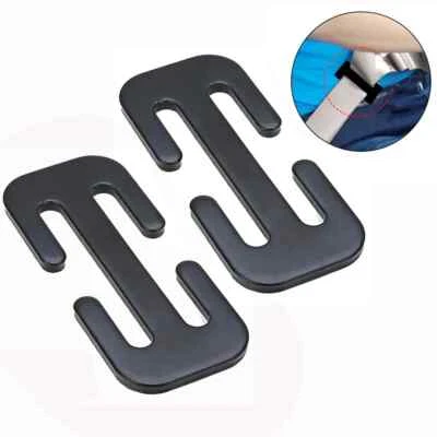 2Pcs Kid Safety Seat Belt Buckle Clips Shoulder Adjuster Safety Belt Restraint, - Image 1 of 4
