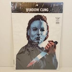 Michael Myers Halloween H20 Large Decal Window Cling Serial Killer Horror Decor - Picture 1 of 4