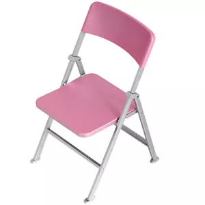 Adorable Mini Furniture Doll Miniature Chair Tiny House Folding Chair Children - Picture 1 of 12