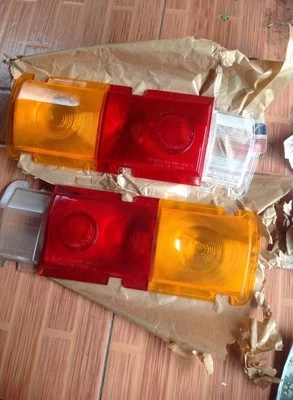 DATSUN 510 BLUEBIRD Taillight Rear Lamps LENS EURO Spec Set Genuine Nos LH+RH 68 Foto 1 de 4