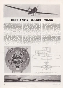 Rapporto aereo Bellanca 28-90 3/3/2024zz - Foto 1 di 1