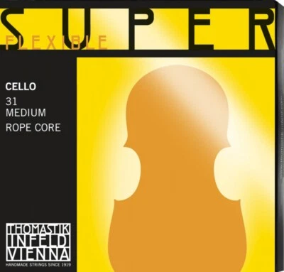 Thomastik SUPERFLEXIBLE 4/4 corde per violoncello SET corde per violoncello - Immagine 1 di 3