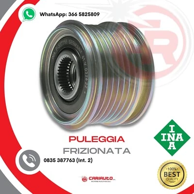 535010510 Puleggia INA Alternatore Valeo Renault Clio 1.5 Kangoo Dacia F-557755 - Imagen 1 de 4