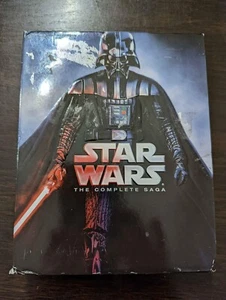 Star Wars The Complete Saga 9 Disc Blu-Ray Set + The Force Awakens Blu-Ray - Picture 1 of 2