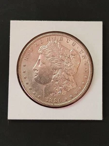1886 Morgan Silver Dollar (AU) - Picture 1 of 2