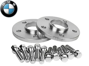 2Pc Set 12 mm Thick BMW Wheel Spacers 72.56 Hub Centric W/10 Extended Lug Bolts - Picture 1 of 11