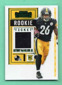 2020 Contenders Anthony McFarland Jr #RSV-AMF Variation Rookie Ticket Swatch - Picture 1 of 2