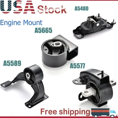 4 Pcs Engine Motor & Trans Mount Set For 2011-2019 Dodge Grand Caravan 3.6L USA - Image 1 of 4