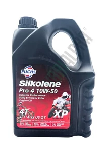 Olio motore Fuchs Silkolene Pro 4 10W50 XP - 1x4lt - Foto 1 di 4