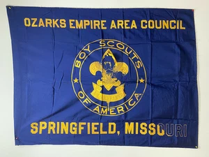 Ozarks Empire Area Council Missouri Flag Vintage Massive 68" x 50" Trail [FL102] - Picture 1 of 10