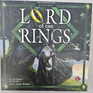 Sofisticados Juegos El Señor de los Anillos Juego de Mesa de J.R.R Tolkien 2000 Usado - Imagen 1 de 24