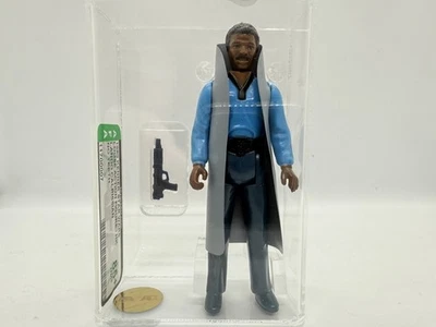 Star Wars 1980 Vintage Kenner ESB Lando Calrissian (Sin Dientes) AFA 85+ Oro Foto 1 de 3