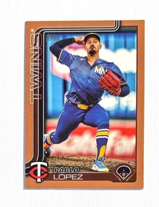Pablo Lopez ~ 2025 Topps Serie 2 ~ Bordo oro /2025 #662 - Foto 1 di 2