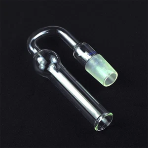 24/30 Borosilicate tube Glassware Drying Chemical Bent Lab - Picture 1 of 8