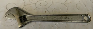 CRESCENT 12" CRESTOLOY FORGED STEEL MADE IN THE USA ADJUSTABLE WRENCH - Foto 1 di 6