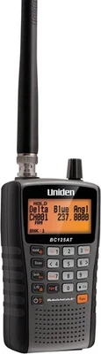 Uniden Bearcat BC125AT Handheld Scanner, 500-Alpha-Tagged Channels