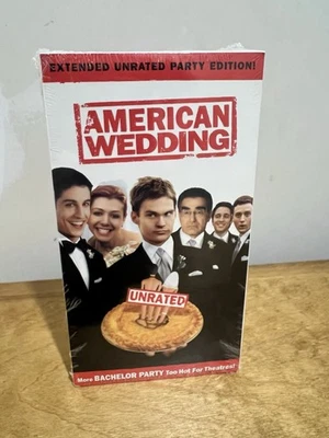 American Wedding - Unrated VHS TAPE BRAND NEW SEALED Late Release Comedy Pie - Image 1 of 4