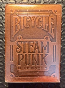 Bicycle Playing Cards: Steam Punk Gold SEALED Deck By US Playing Card Co. - Bild 1 von 2