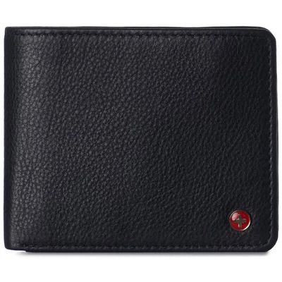 Alpine Swiss Wallet for Men Nolan Commuter Bifold Dual ID Windows for License - Image 1 of 4