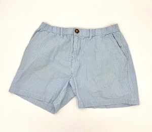 Pantalones Cortos Chubbies Para Hombre Talla M Azul Blanco Cintura Elástica Bolsillos Náuticos - Imagen 1 de 7