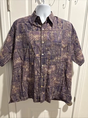 Tori Richard Hawaiian Cotton Lawn Shirt Men’s Large - Image 1 of 4