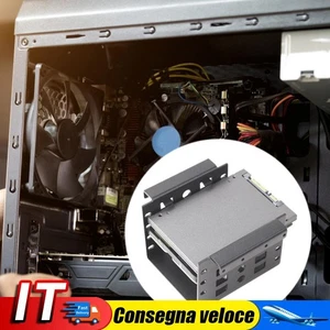 4 Bay 2.5 inch to 3.5 inch Adapter Bracket SSD Hard Drive Enclosure Caddy Tray - Bild 1 von 10