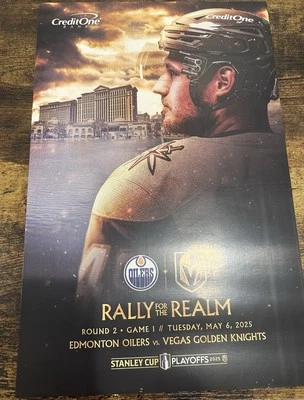 Vegas Golden Knights vs Edmonton - 2025 Playoffs Ronda 2 Juego 1 Póster/Barbie Foto 1 de 2