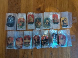 WWE Daniel Bryan CM Punk Umaga Undertaker Dog Tag Lot Topps Wrestling WWF AEW - Bild 1 von 4
