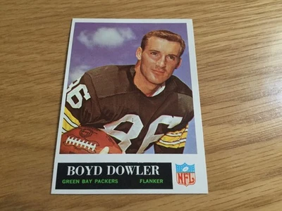 1965 Philadelphia Boyd Dowler Football Card Green Bay Packers HOF #74 NMMT-MINT - Image 1 of 2