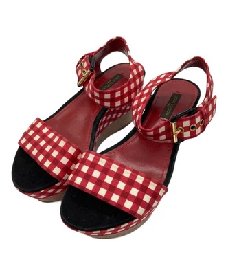 Sandalias para mujer LOUIS VUITTON talla 35 rojas Foto 1 de 4
