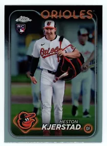 2024 Topps Chrome Update Variation Refractor Heston Kjerstad #USC120 (RC) - Picture 1 of 2